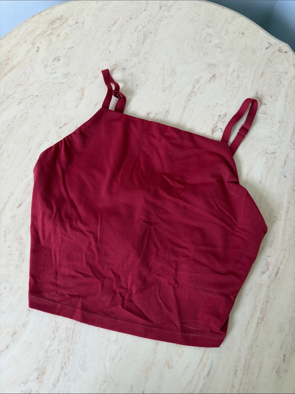 Aerie Red Square-Neck Camisole